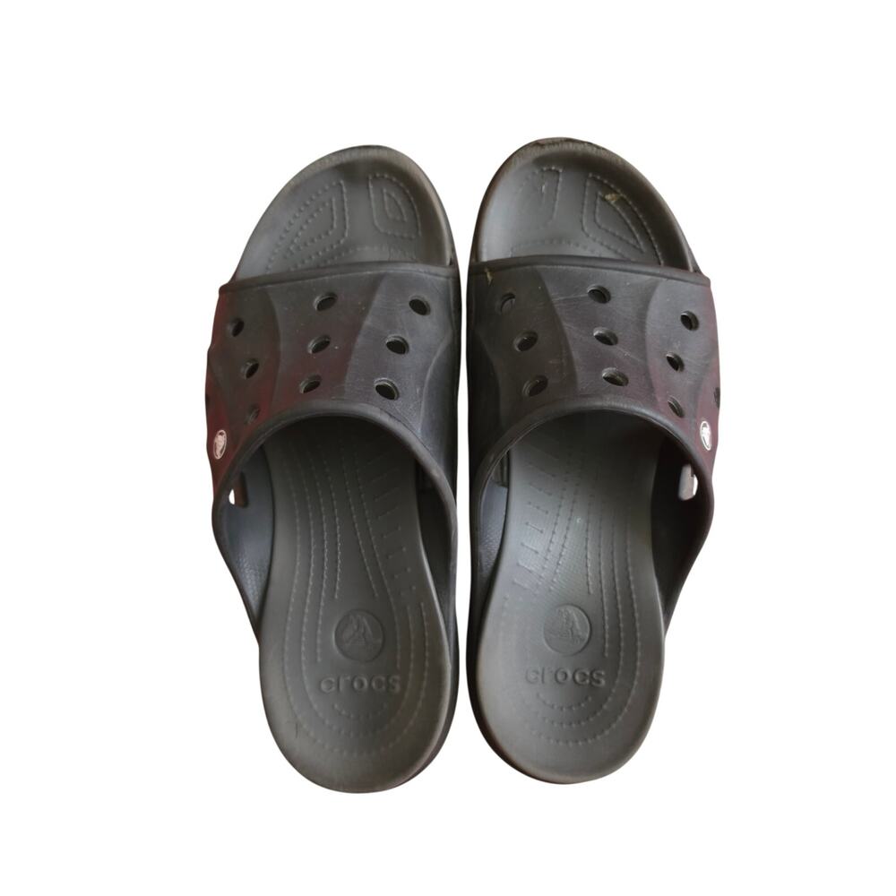 Crocs Black Gorpcore Slide Sandals Comfort Clogs Slip On Shoes